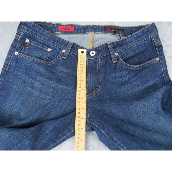 AG Adriano Goldschmied The Stilt Women's Jeans Size 31R Straight Leg USA - Picture 5 of 9